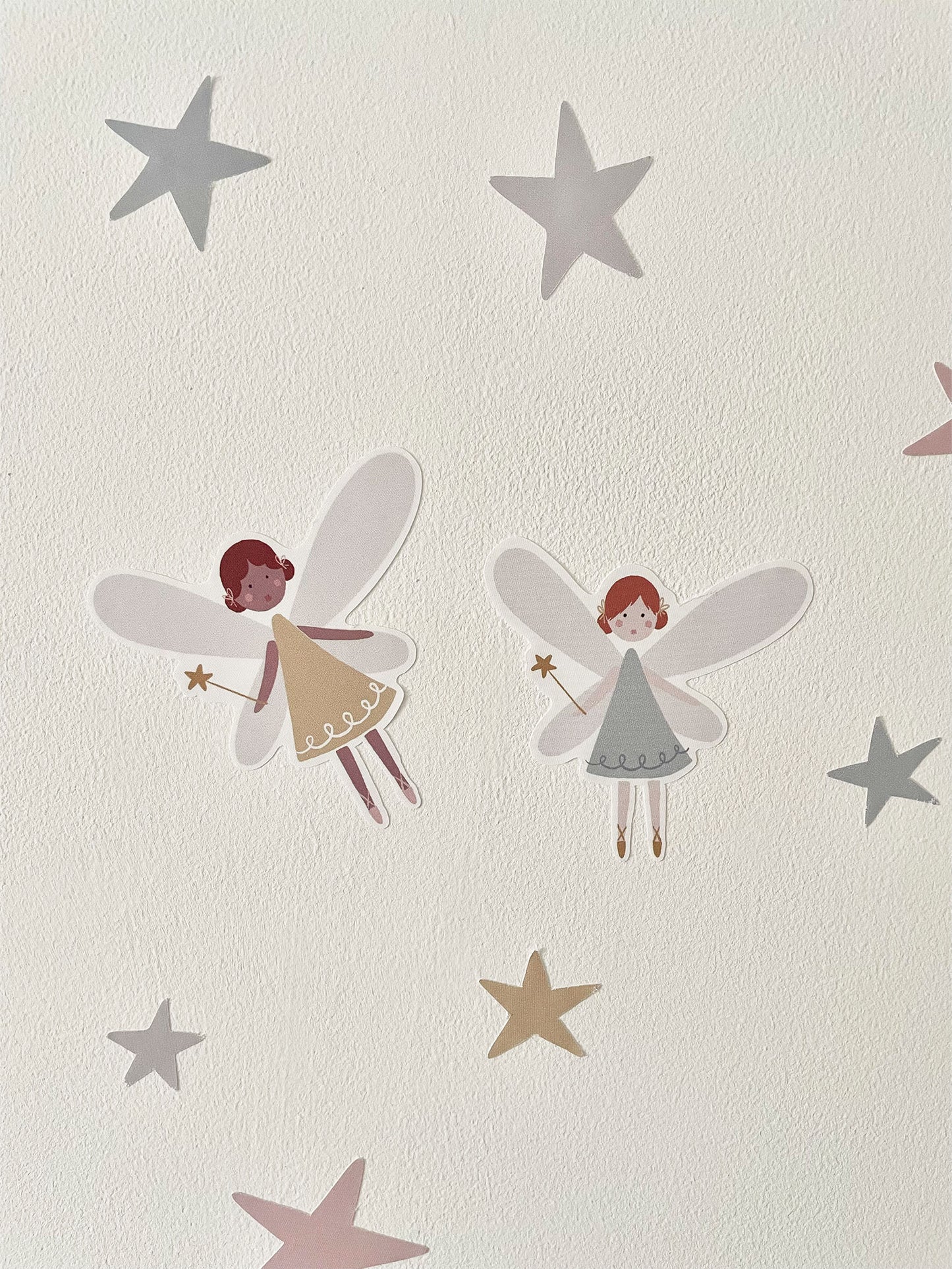 Fairy Dust Wall Stickers | Eco-Friendly, Removable, Reusable, Fabric Wall Stickers